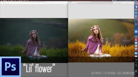 Lil’ flower – Post Proccesing Tutorial