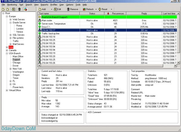 网络监视工具(KS-Soft Advanced Host Monitor) v9.38 官方特别版