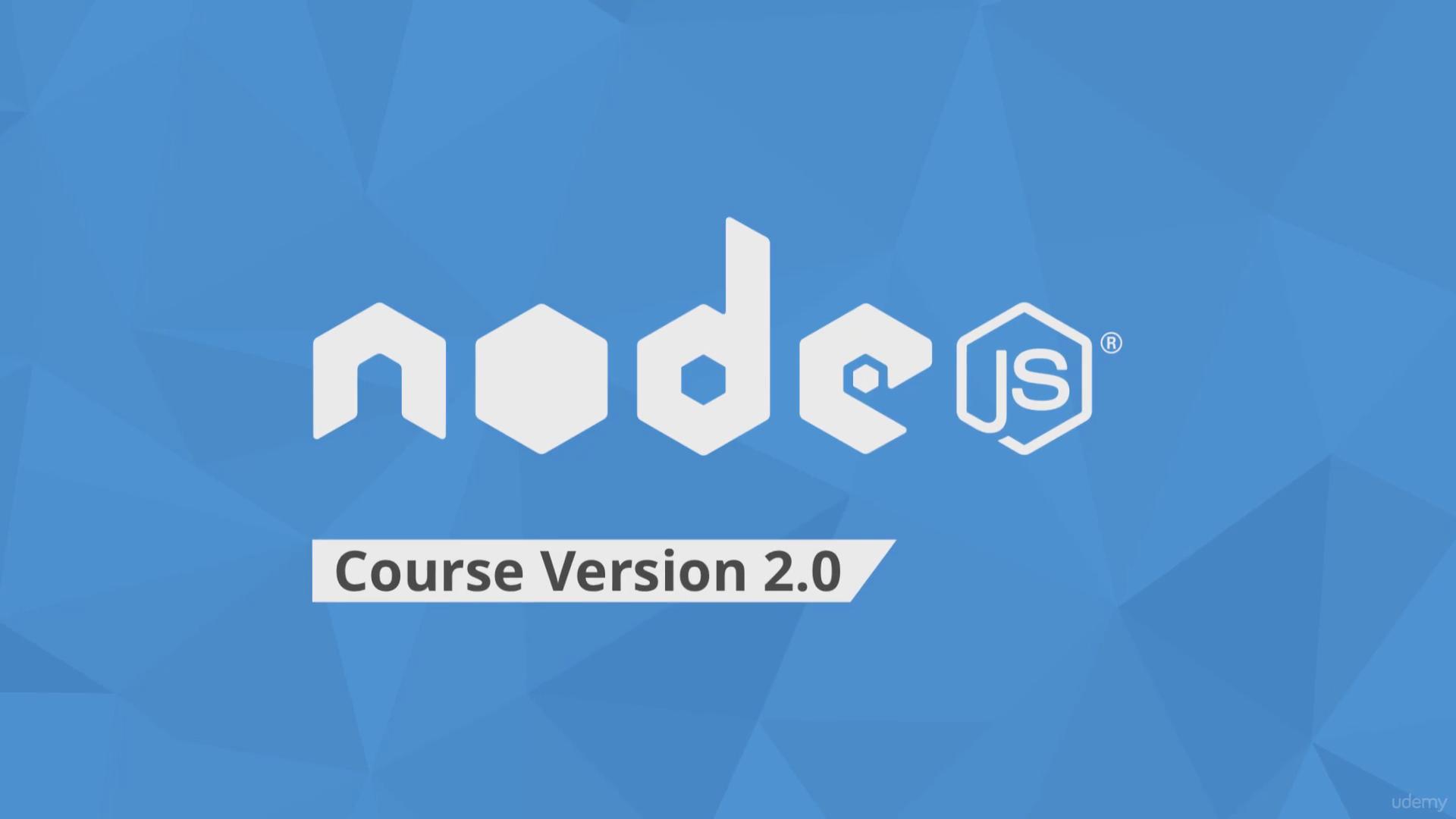 The Complete Node.js Developer Course 2.0 (2016)