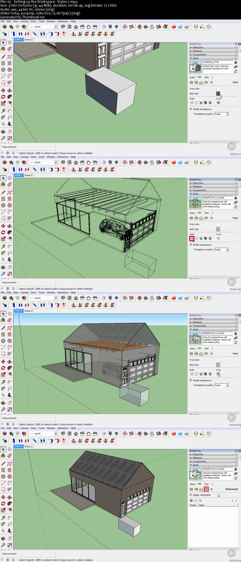Designing in SketchUp: Workspace Setup and Optimization