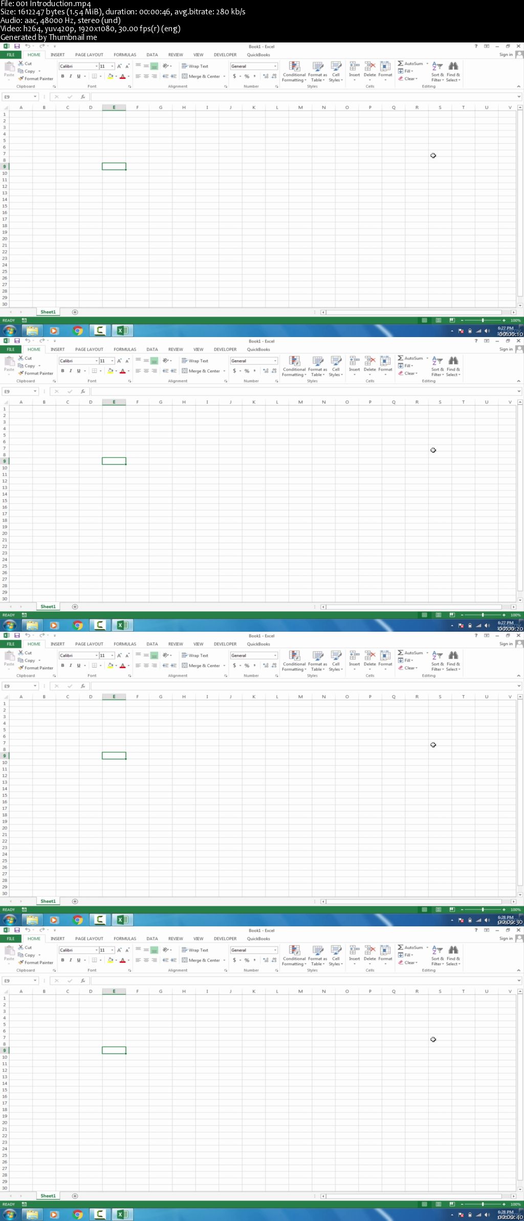 Advance Excel Project Based Training
