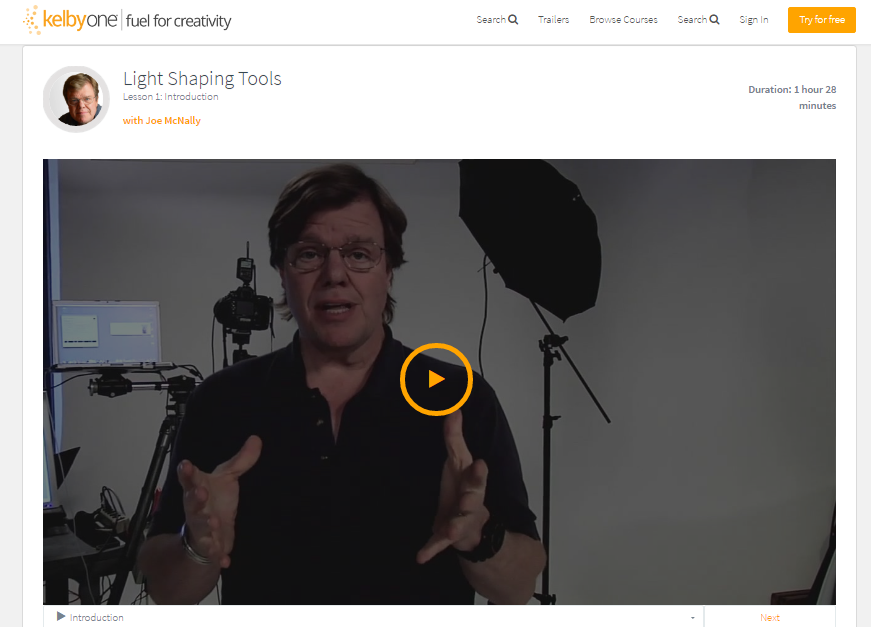 Kelby Training – Light Shaping Tools (Part 1,2)