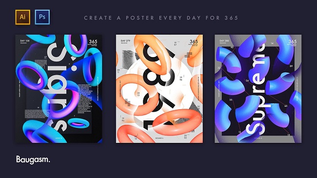 SkillShare – Baugasm Collection Volume 1 – 6 plus Graphics Pack