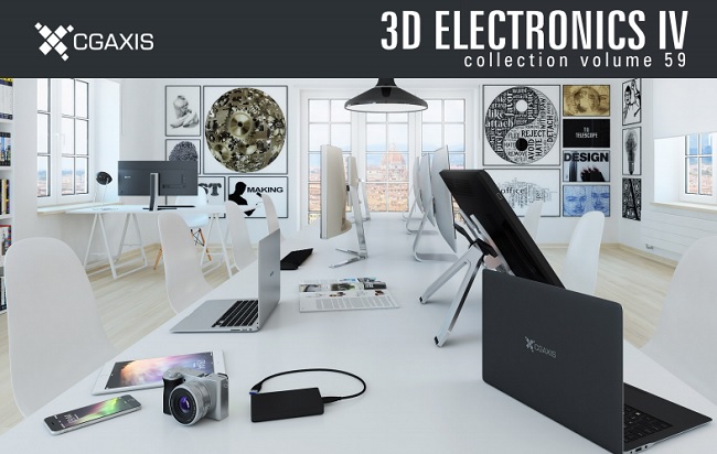 CGAxis Models Volume 59 – Electronics IV