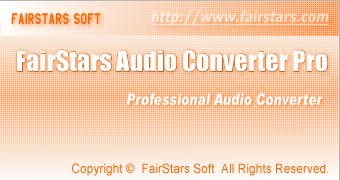 FairStars Audio Converter Pro 1.81 文件转换工具