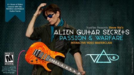 TrueFire – Steve Vai&rsquo;s Alien Guitar Secrets: Passion & Warfare (2016)