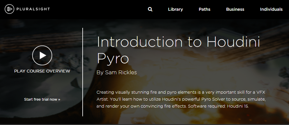 Introduction to Houdini Pyro (2016)