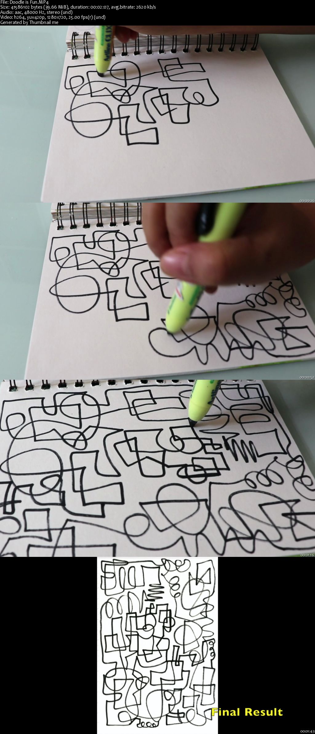 Doodle Design for Paper Bag Mockup with Photoshop
