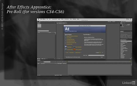 Lynda – After Effects Apprentice 01: Pre-Roll (updated Nov 07, 2016)