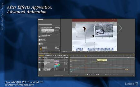 Lynda – After Effects Apprentice 03: Advanced Animation (updated Nov 07, 2016)
