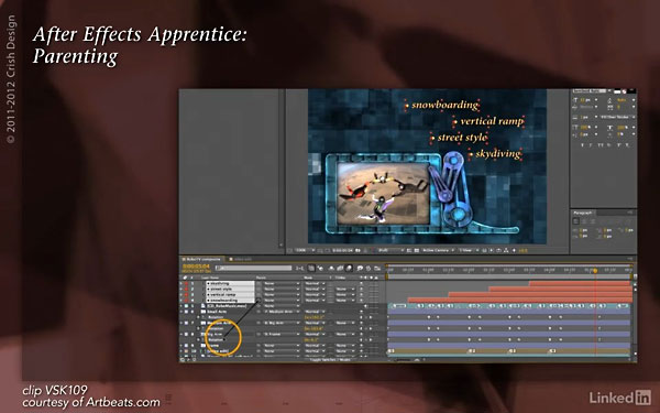 Lynda – After Effects Apprentice 07: Parenting (updated Nov 09, 2016)