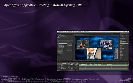 Lynda – After Effects Apprentice 16: Creating a Medical Opening Title (updated Nov 11, 2016)