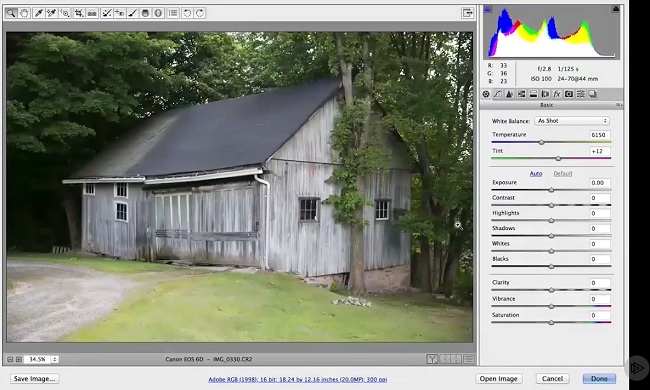 Photoshop CC Camera Raw
