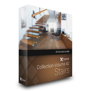 CGAxis Vol 42 Stairs
