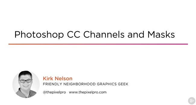 Photoshop CC Channels and Masks