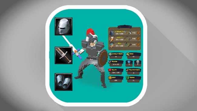 Unity 5 RPG Character Stats and Item Attributes System