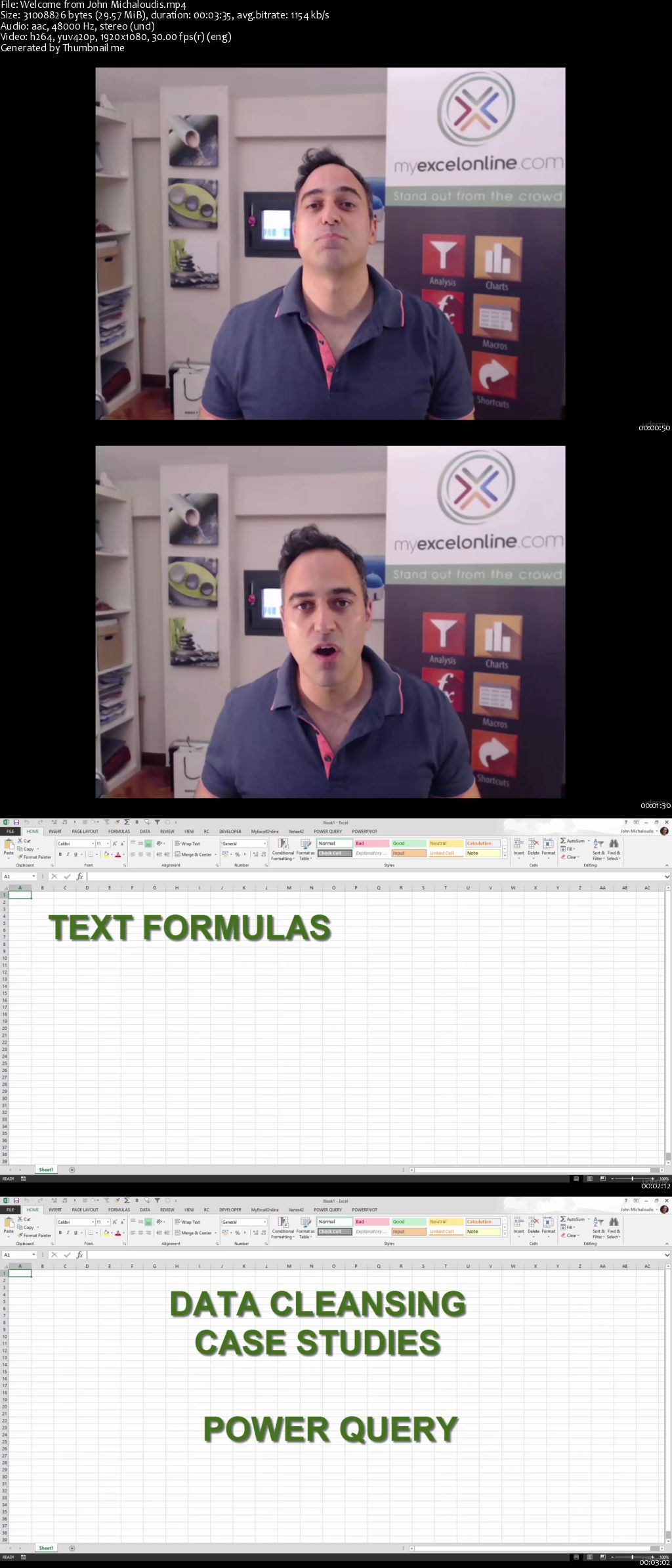 Excel with Microsoft Excel Data Cleansing & Power Query