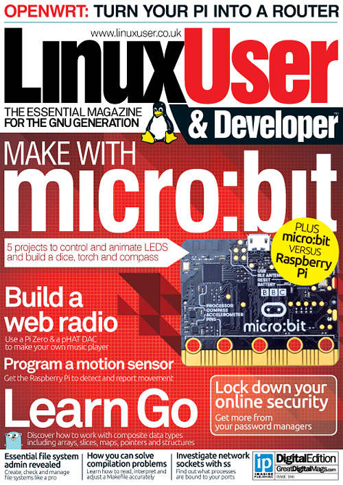 Linux User & Developer &ndash; Issue 166, 2016-P2P