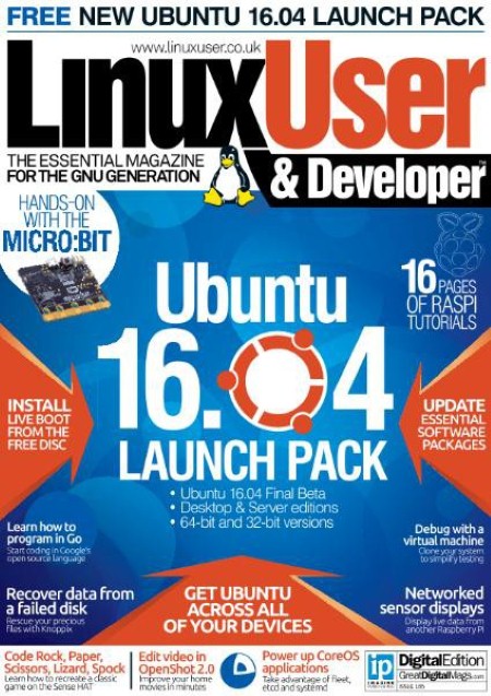 Linux User & Developer &ndash; Issue 165, 2016-P2P