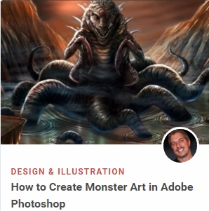 Tutsplus – How to Create Monster Art in Adobe Photoshop