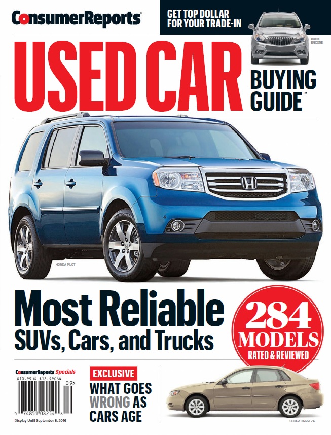 Consumer Reports – Used Car Buying Guide 2016-P2P