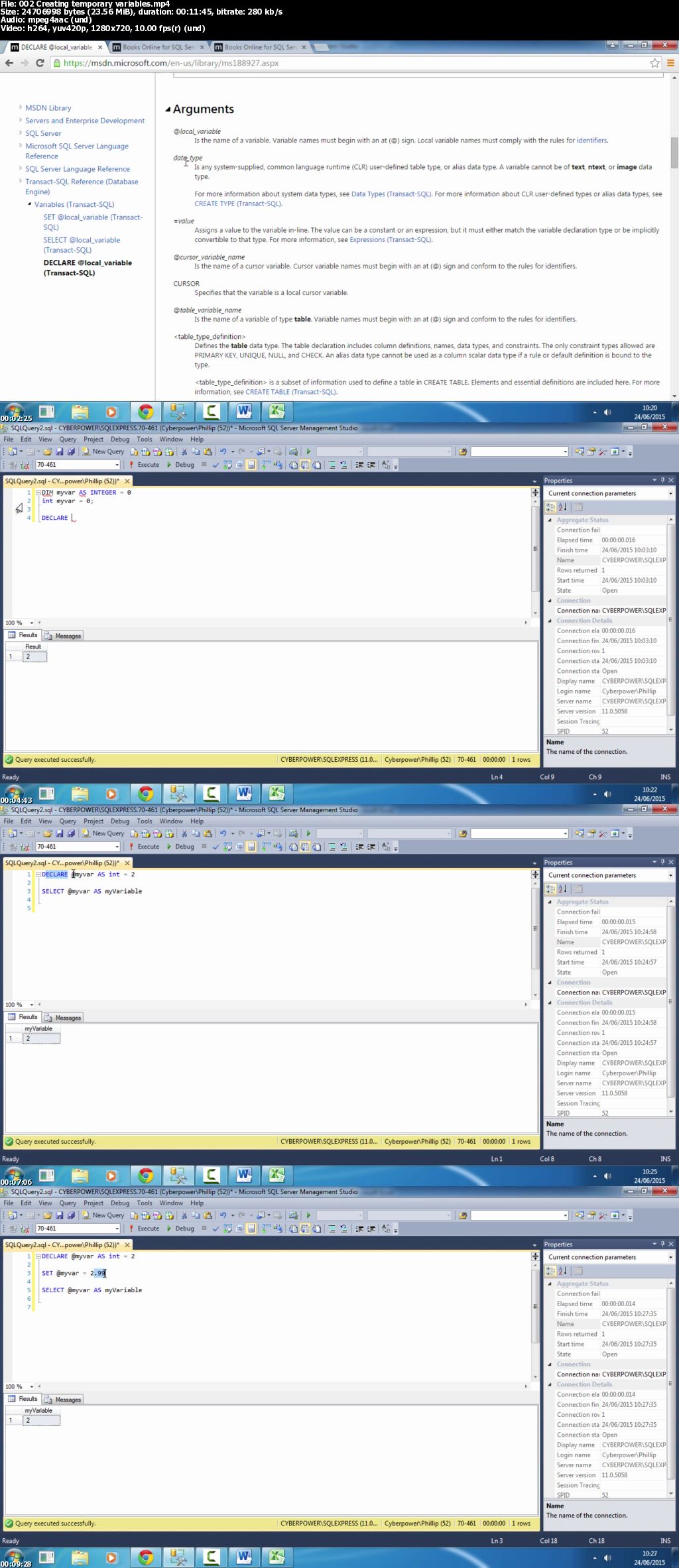 70-461 Session 1: Querying Microsoft SQL Server 2012