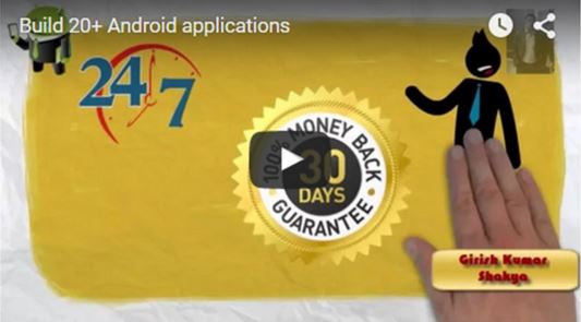 Android Application Programming – Build 20+ Android Apps