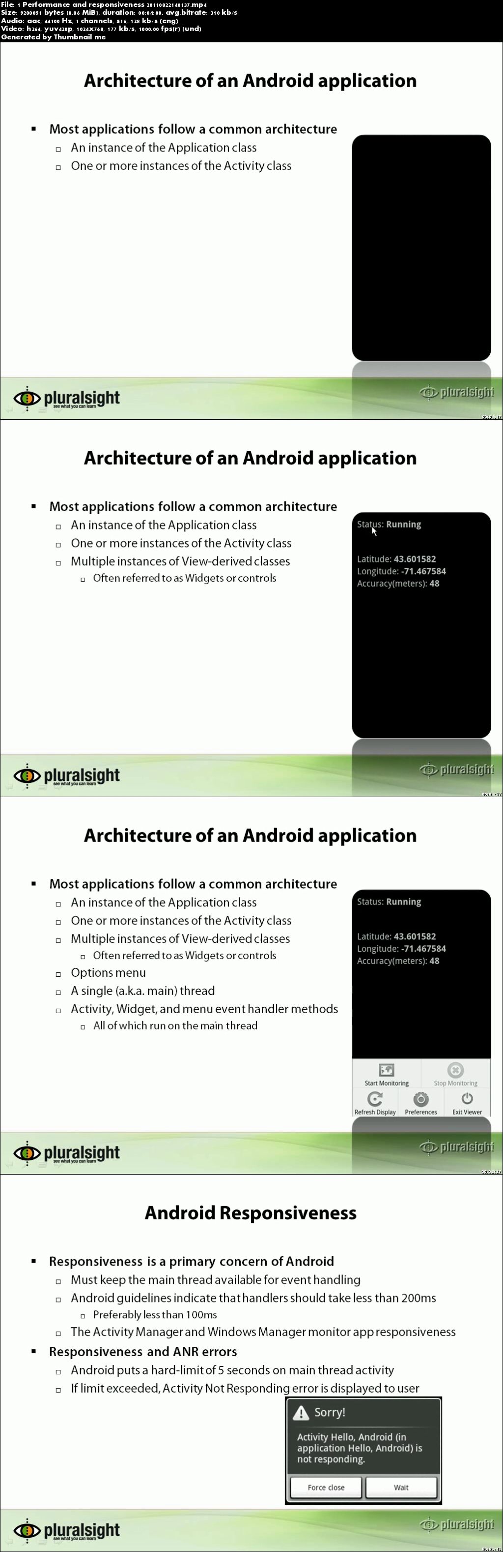Android Async Programming and Services