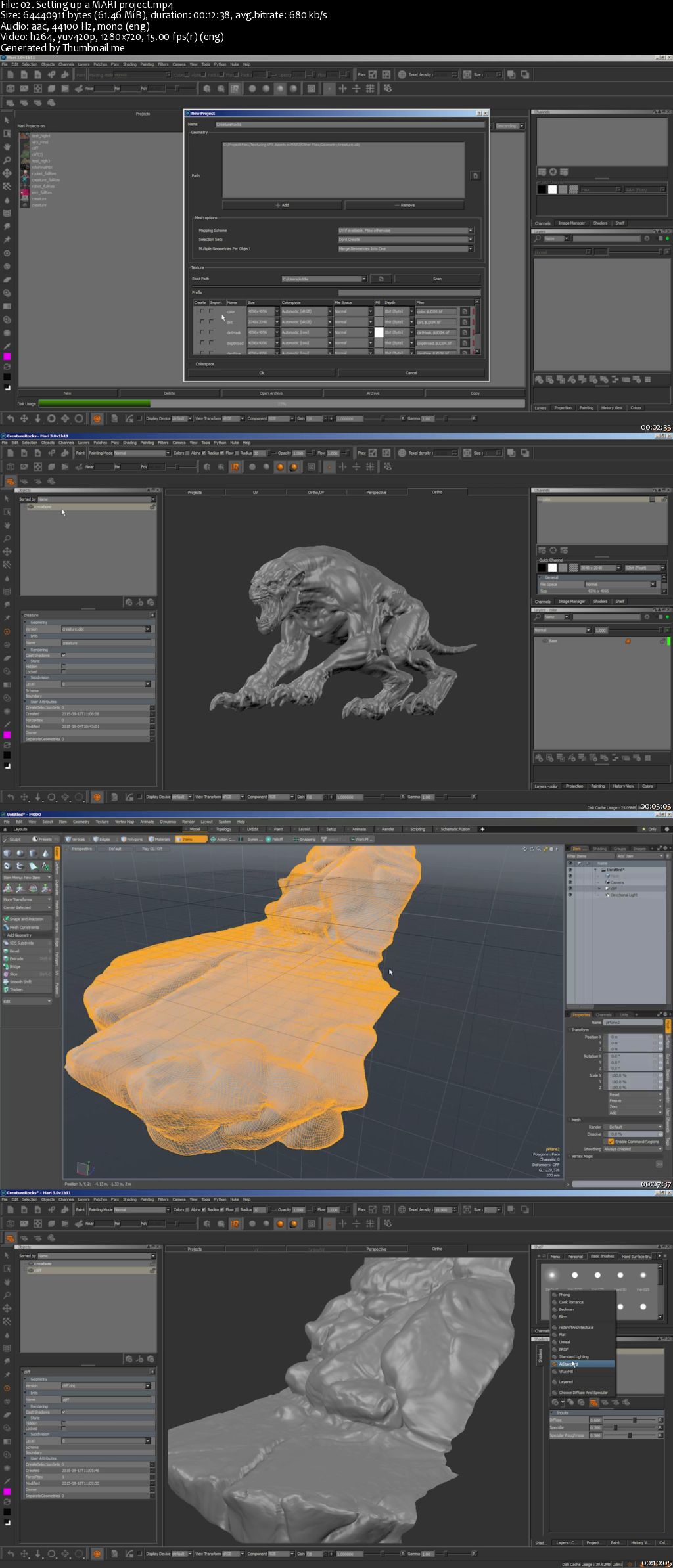 Texturing VFX Assets in MARI