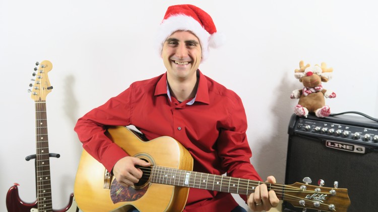 Guitar: Play 5 Easy Christmas Chord Progressions On Guitar