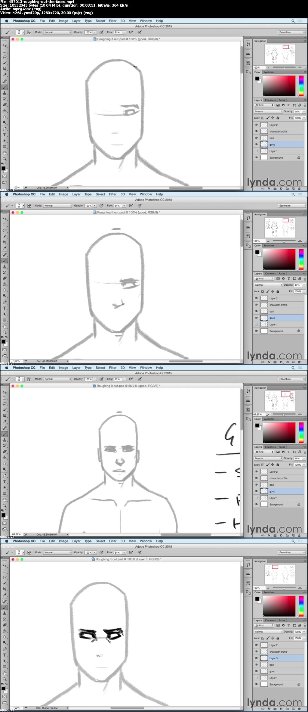 Drawing Good and Evil Comic Book Characters