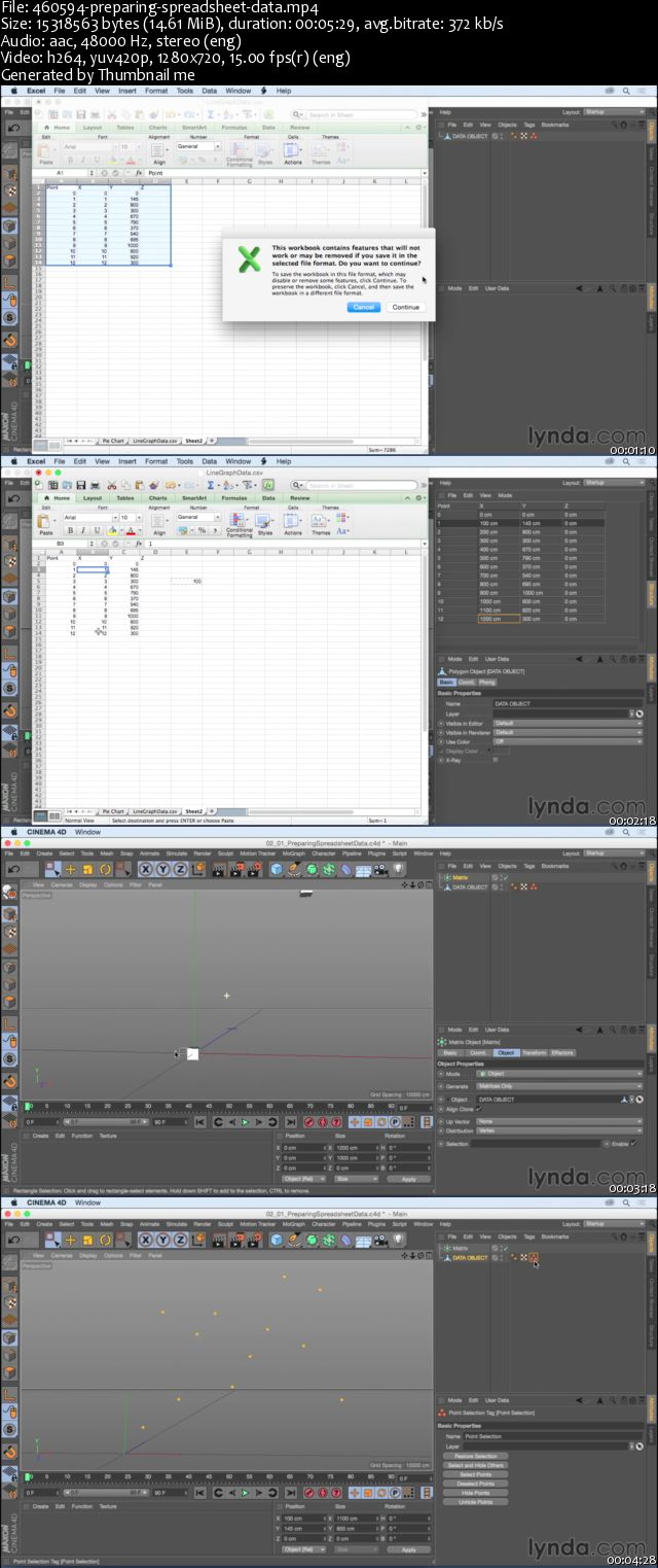 Animating Charts and Graphs in CINEMA 4D
