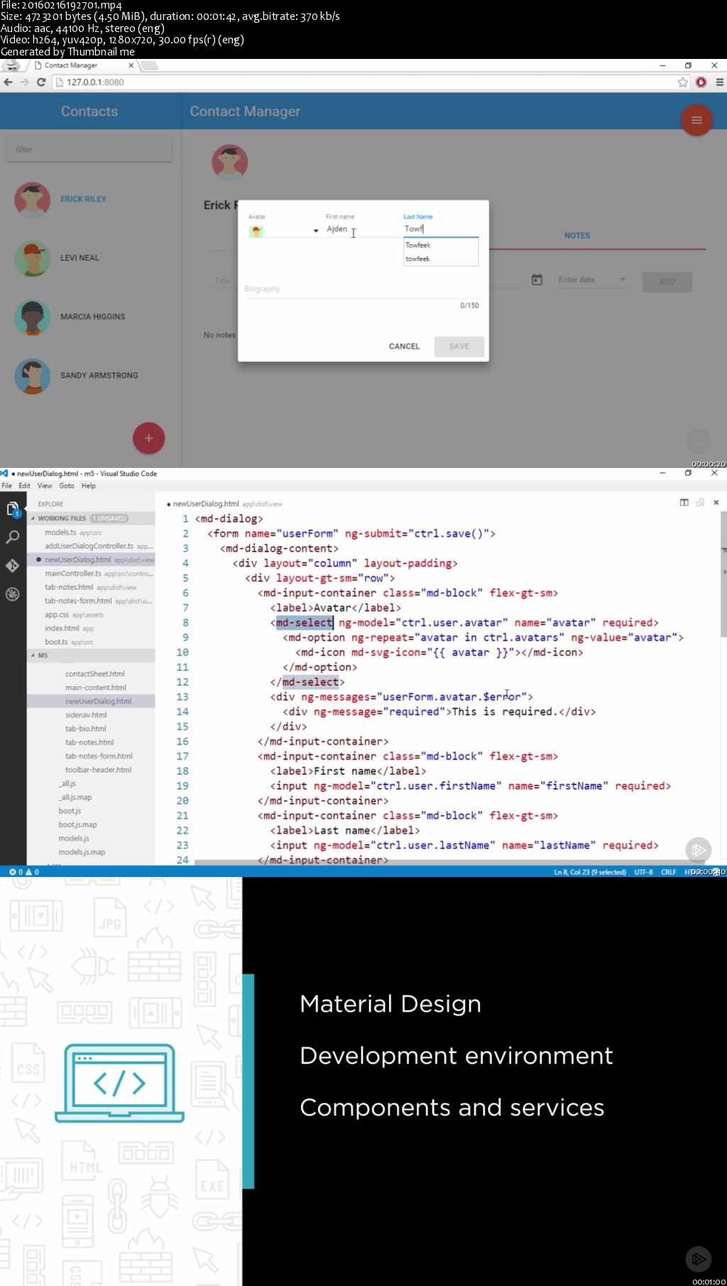 Angular Material Fundamentals