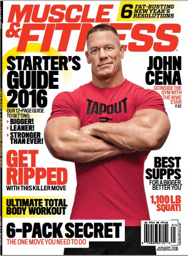 Muscle & Fitness USA &ndash; January 2016-P2P