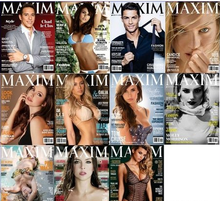 Maxim South Africa – 2015 Full Year Issues Collection-P2P