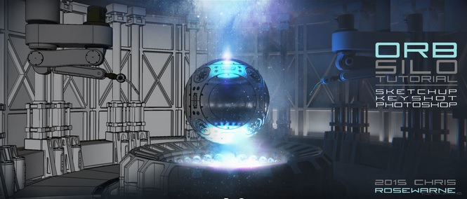 Interior Set Design ORB SILO by Chris Rosewarne