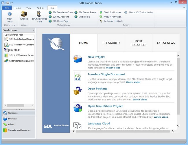SDL Trados Studio 2014 SP2 Professional 11.2.4378.9