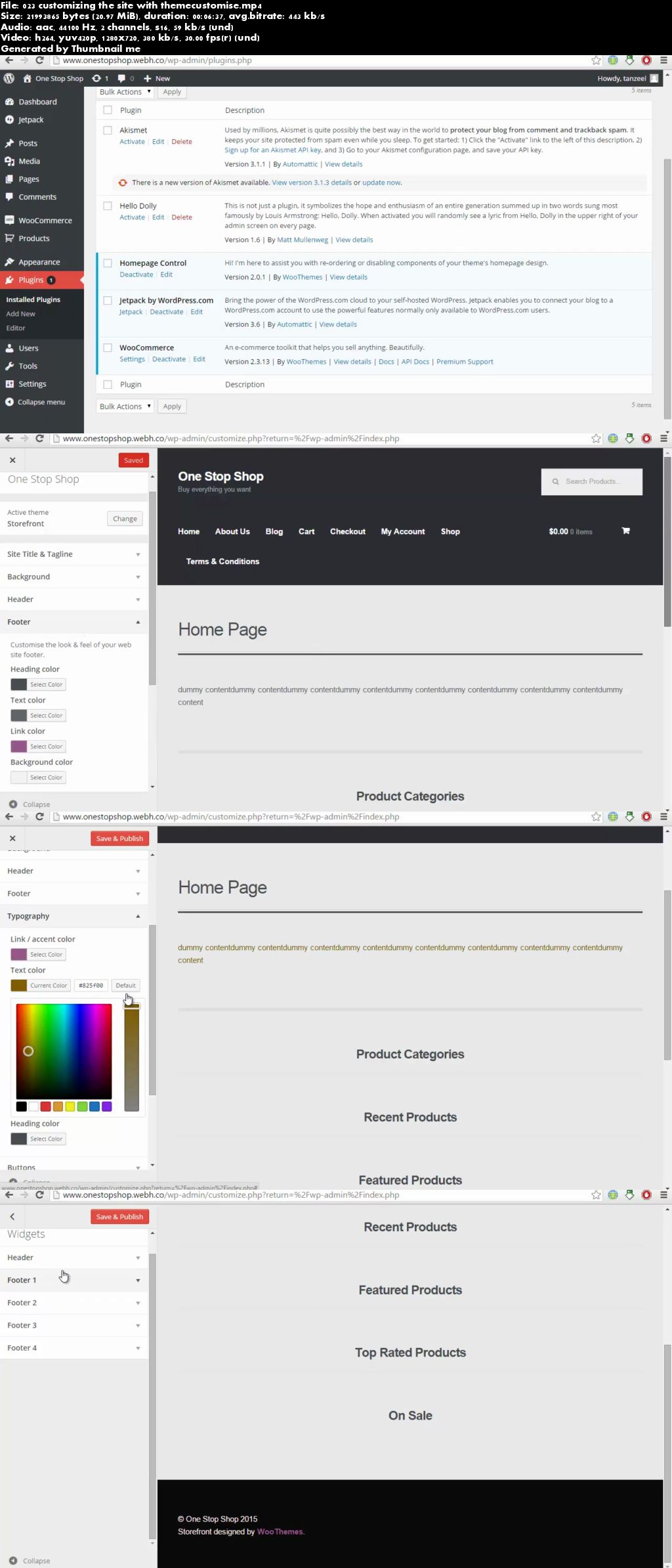 Build eCommerce site with WordPress