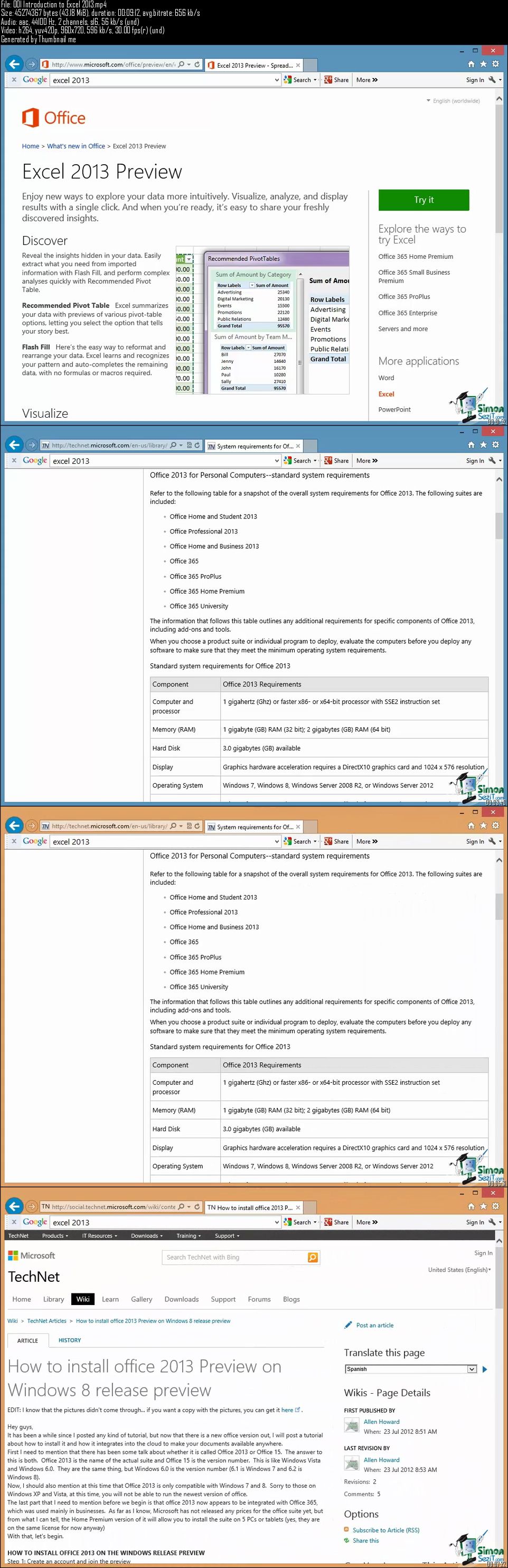 Master Microsoft Excel, Outlook and Word 2013 - 26 Hours