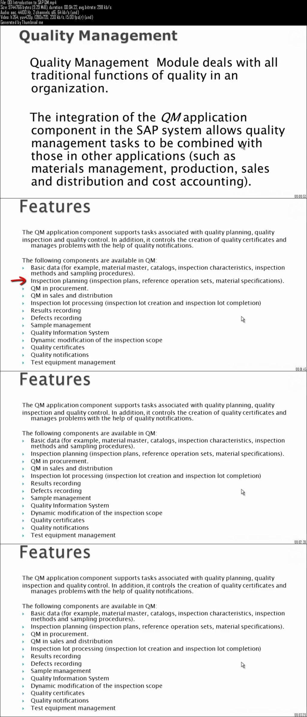 SAP Quality Management - SAP QM - Training Course