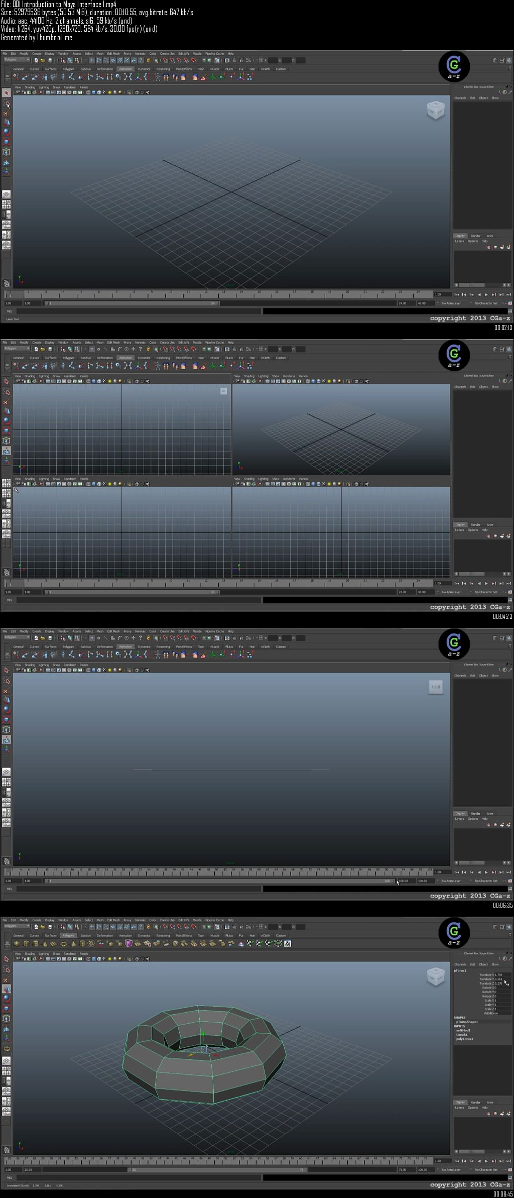 Make 3D Animation, Games, VFX - Making Sense of Maya