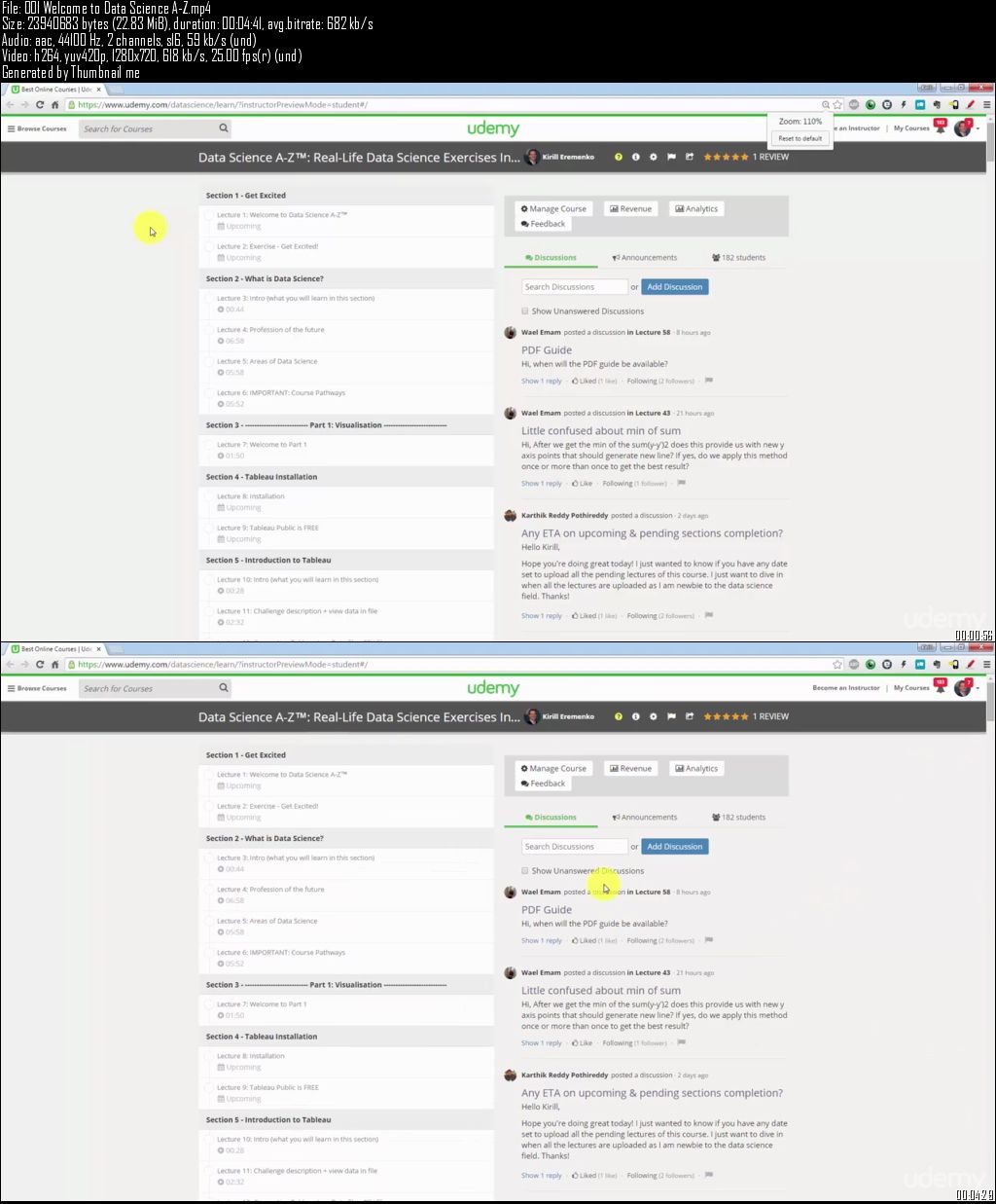 Data Science A-Z™: Real-Life Data Science Exercises Included