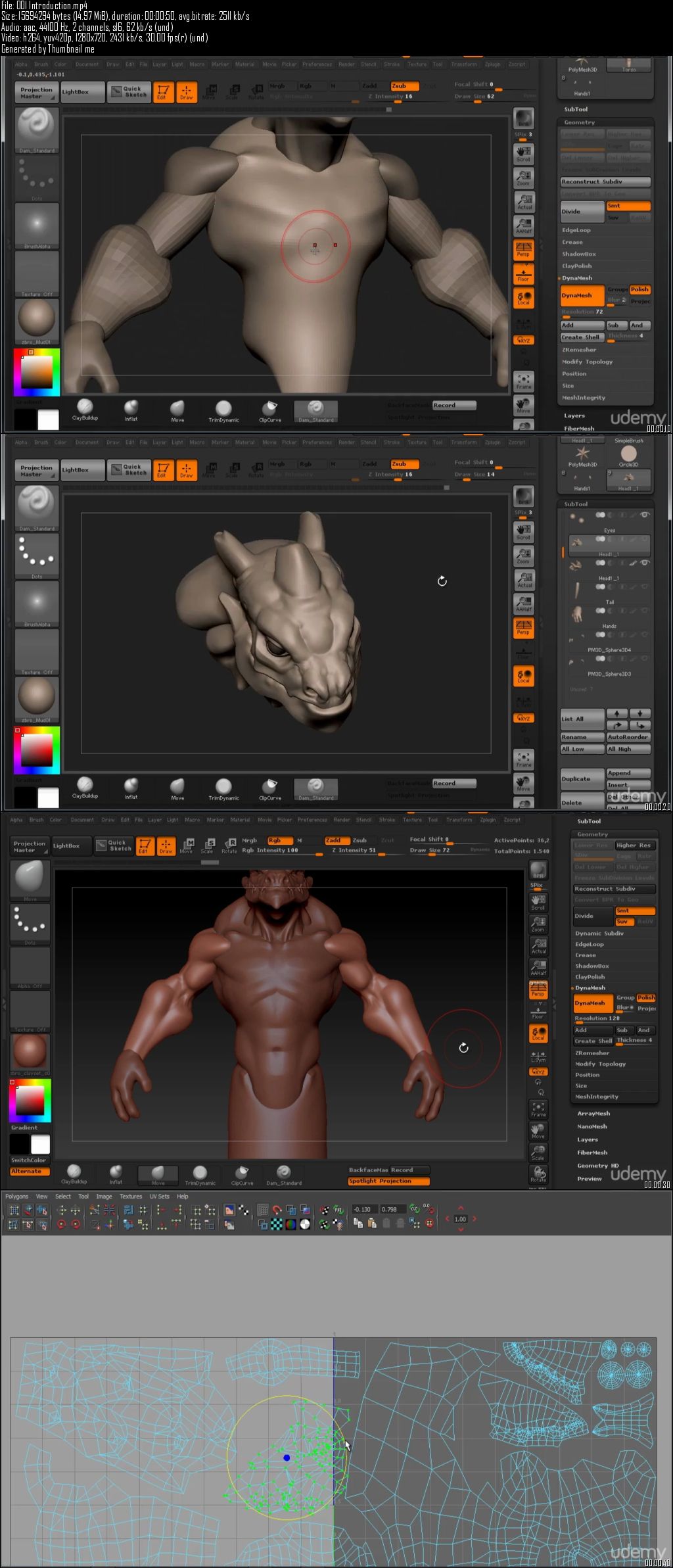 Model and Sculpt Stylized 3d Creatures in Maya and ZBrush