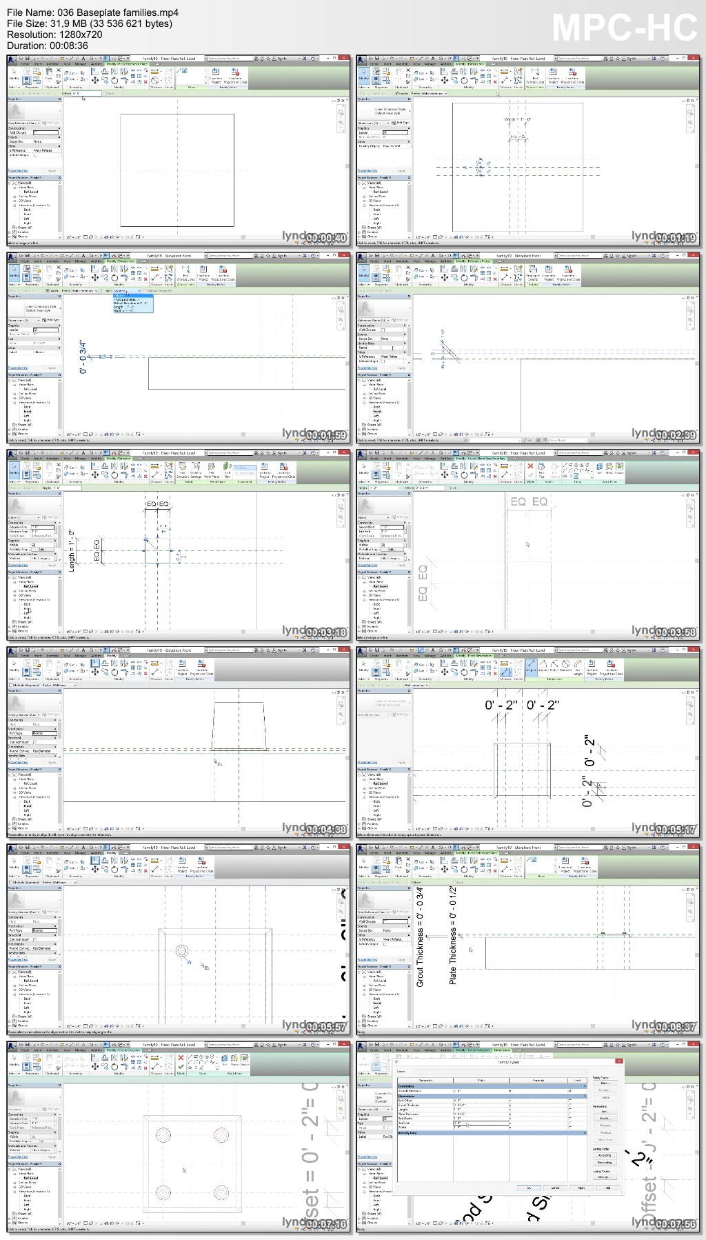 Lynda - Structural Families in Revit