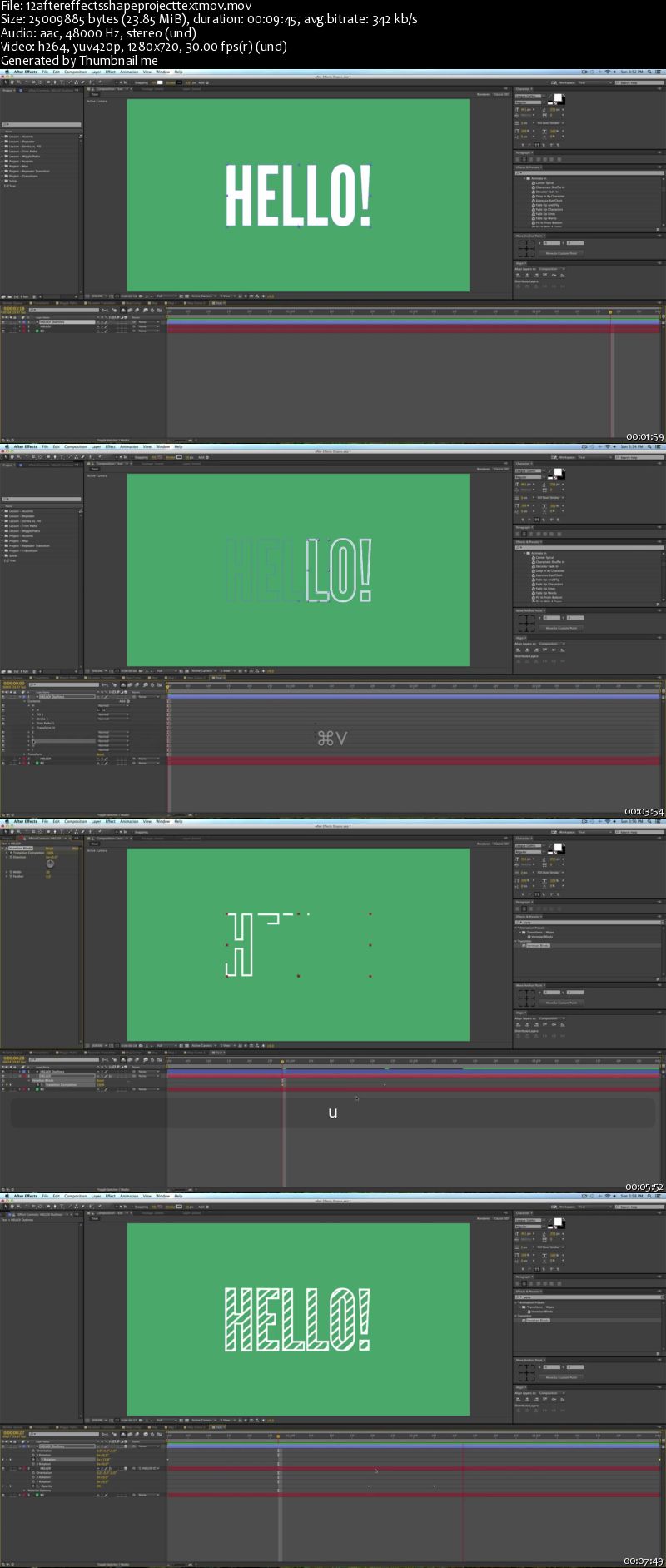 After Effects: Advanced Shape Layer, Hipster Motion Graphics