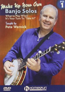 Homespun – Pete Wernick – Make Up Your Own Banjo Solos 2 Volume Set