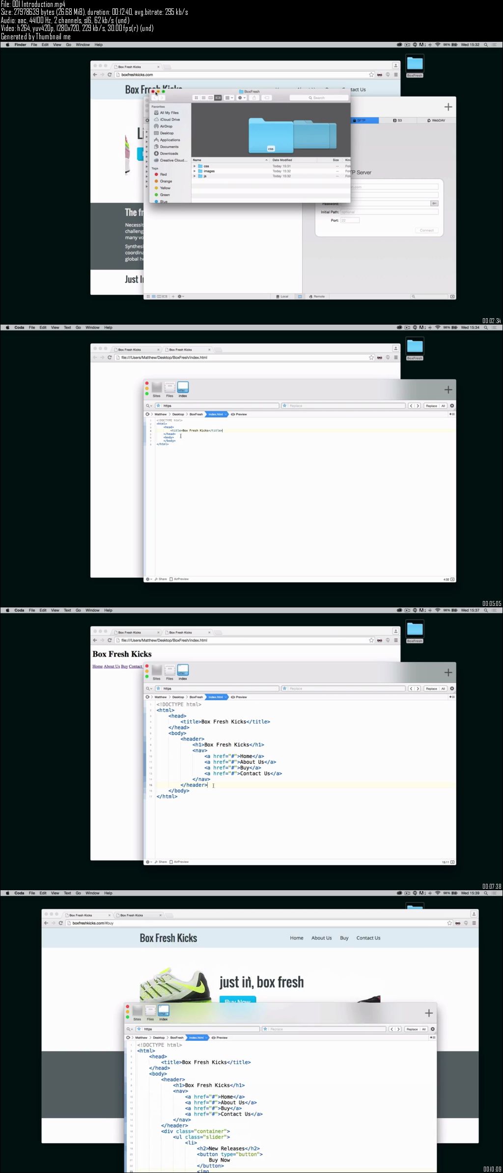Build a responsive and interactive web site from scratch