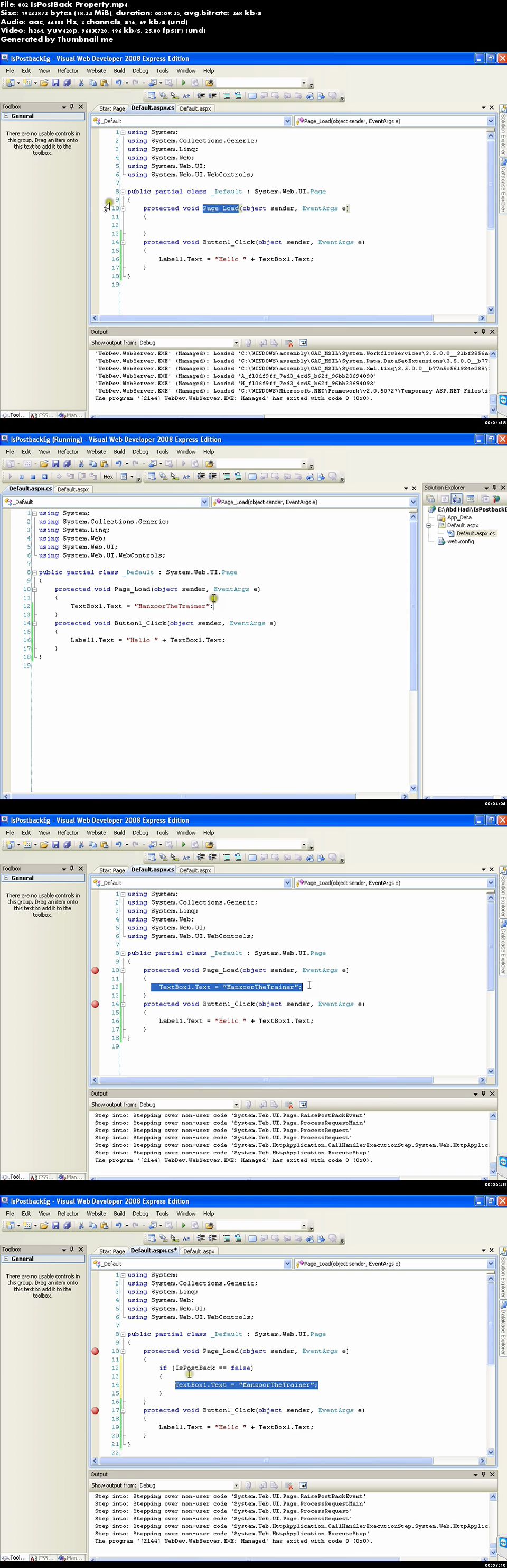Asp.Net And Ado.Net From Scratch