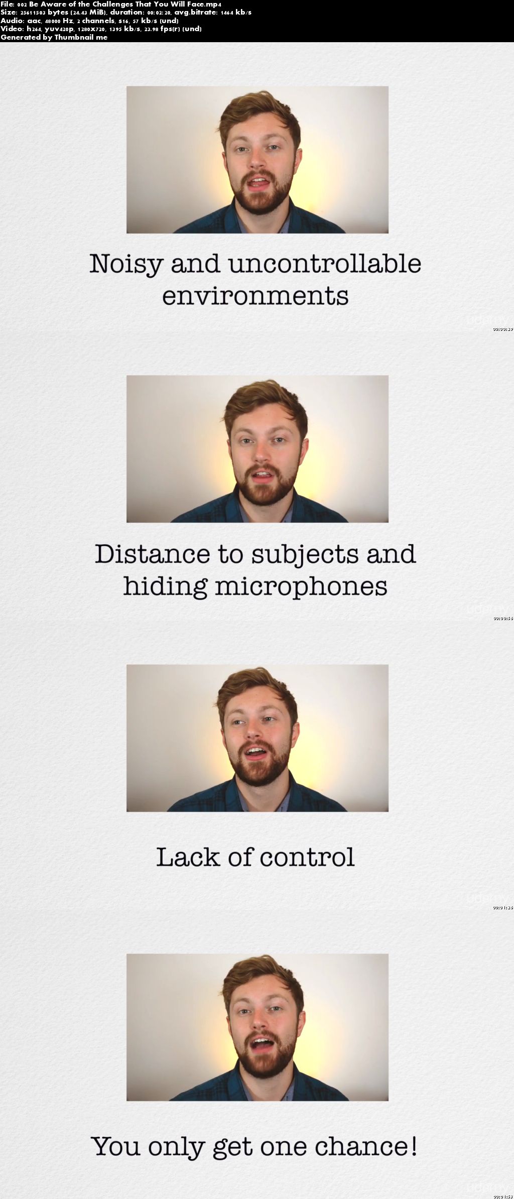 Audio for Video - Recording Sound on Location