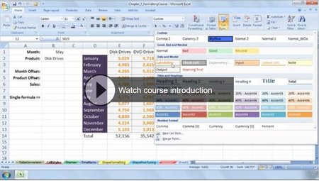 Lynda – Excel 2007: Advanced Formatting Techniques